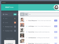 thinkFitness UI wip