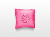 dribbble pillow