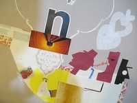 o n o (Scrap art exchange with Elisabet Ericson)