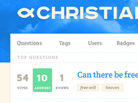 Christianity StackExchange site