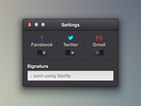 Settings OSX