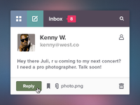 Email widget