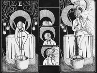 Comics work, also the priestess