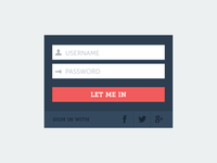Login Box