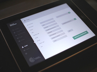 Hosting services admin panel 