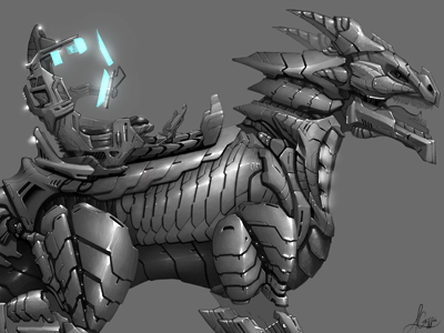 Dragon With Armour