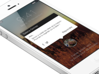 IOS 7 Lockscreen