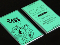 CROP business card