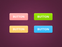 Button PS layer styles  (free psd + live demo)