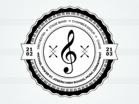 Music Department badge