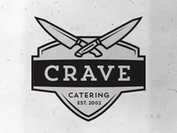 Crave Catering Logo Concepts v.2
