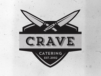 Crave Catering Logo Concepts v.3