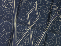 Wang Monogram Handkerchief