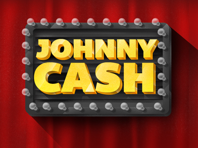 Johnny Cash Title Screen
