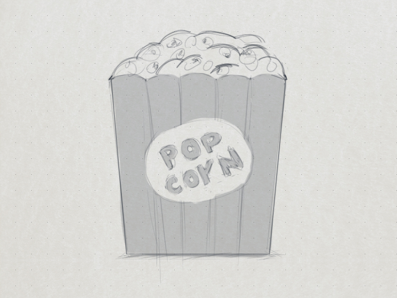Popcorn Sketch