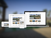 Responsive Game Development Site