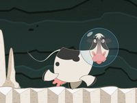 The Cow Goes Moon
