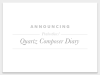 Prabrothers' Quartz Composer Diary