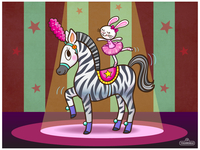Dribbble Zebra