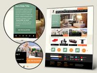 E Modern Furniture Store Design