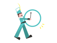 Animated Drummer
