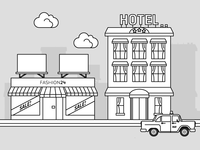 Street illustration
