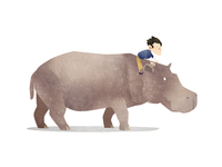 Wild Adventure Hippo