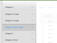Vertical Navigation