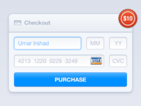 Checkout Form - PSD