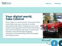 A 'toned-down' version of homepage