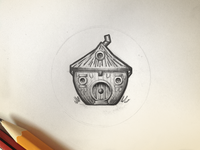 In The Round House Sketch