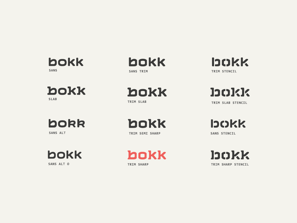 Bokkalltype