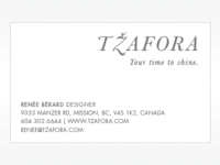 Tzafora Jewelry Logo