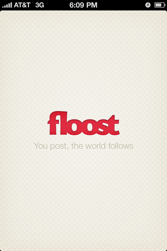 Floost-splashscreen-creamy