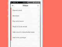 Drag and Drop Inbox
