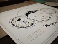 K+M Wedding Invite view3