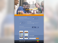 You Owe Me iPhone app teaser page