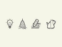 Simple icons set