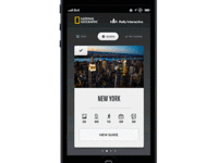 City Guides main screen updates