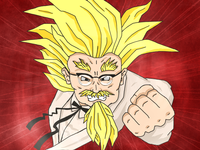 Super Saiyan Colonel Sanders