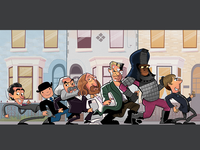 Nutty Boys Illustration full
