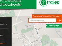 Urban League Map Interface