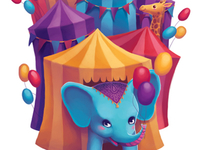 Circus Elephant