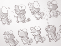 Sketch Candymeleon iOS game