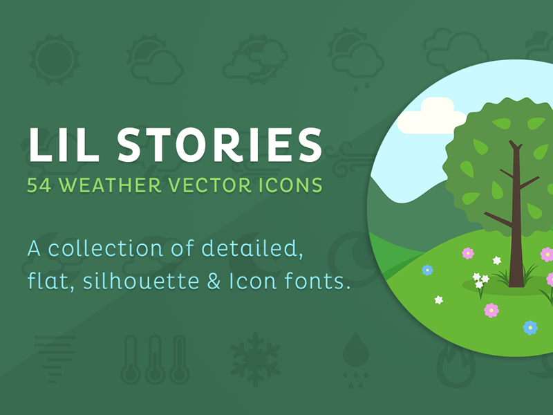 Lil Stories - Weather Icons