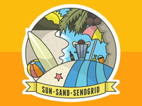 Sun and Sand tee