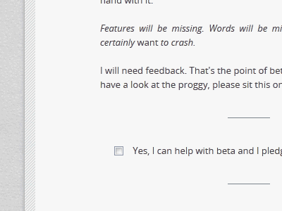 Newsletter-voting