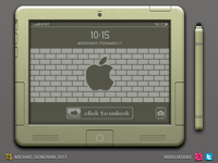 iPad Legacy Lockscreen & Stylus UI