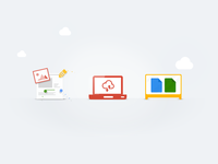 Google Drive illustrations