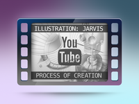 Jarvis Illustration - Process Of Creation
